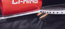李寧（LI-NING）羽毛球拍單拍5U超輕全碳素碳纖維羽拍鋒影小鋼炮已穿線(xiàn) 白色 曬單實(shí)拍圖