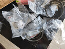 安保力科監控橫桿支架水泥柱電線(xiàn)桿防水箱304不銹鋼抱箍條鋼圈扎帶加厚卡箍喉箍直徑30cm 曬單實(shí)拍圖