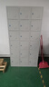 構際更衣柜員工鐵皮衣柜帶鎖儲物柜車(chē)間鐵衣柜宿舍多門(mén)鞋柜碗柜存包柜 18門(mén)儲物柜 加厚款 曬單實(shí)拍圖