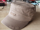 JEEP帽子男士棒球帽四季百搭純棉鴨舌帽平頂太陽(yáng)帽中老年遮陽(yáng)帽子 曬單實(shí)拍圖