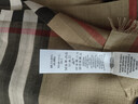 博柏利（BURBERRY）新款輕薄圍巾男女同款 博柏利經(jīng)典格紋混紡春秋披肩 典藏米色 80787791 尺寸：長(cháng)220*寬70cm 曬單實(shí)拍圖