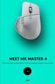 羅技（Logitech）MX Master 4無(wú)線(xiàn)藍牙鼠標 大師系列雙模8K鍵盤(pán)人體工學(xué)多設備切換電磁滾輪AI筆記本蘋(píng)果辦公鼠標 MX Master 4 For Mac黑+大G桌墊 曬單實(shí)拍圖