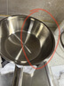 拉菲尼詩(shī)小炒鍋316不銹鋼不粘鍋家用無(wú)涂層無(wú)油煙家用電磁爐燃氣灶炒菜鍋 升級316L鈦鋼級醫用鋼健康無(wú)涂層 28cm 曬單實(shí)拍圖