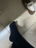 貓人【100%棉抗菌】女士襪子女防臭吸汗透氣中筒堆堆黑5雙婦女節 曬單實(shí)拍圖