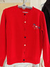 臻敘馬年大吉羊毛衫100%本命年紅色毛衣女卡通小馬生肖馬新年喜慶開(kāi)衫 曬單實(shí)拍圖