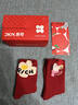 JKN馬年紅襪子中筒襪冬【本命年禮物】騏驥紅2026新年禮盒送禮長(cháng)襪棉 曬單實(shí)拍圖
