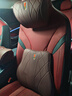 車(chē)酷威廉適用紅旗頭枕護頸枕HS5/H5/E-QM5/HS3/H6腰靠墊車(chē)用枕頭汽車(chē)用品 紅旗H6運動(dòng)座椅 石榴紅/升級菱格紋 頭枕1個(gè)+腰枕1個(gè) 曬單實(shí)拍圖