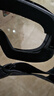 豪邦騎行眼鏡防風(fēng)鏡護目鏡摩托車(chē)風(fēng)鏡防風(fēng)眼鏡防沙防塵防花粉防霧鏡片可戴近視鏡HB1026 HB1026黑框/雙層真空防霧透明鏡片 曬單實(shí)拍圖