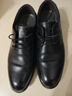 紅蜻蜓真皮男鞋春夏舒適商務(wù)休閑皮鞋高級正裝德比鞋婚鞋WTA7376黑色40 曬單實(shí)拍圖