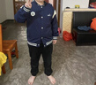 匹克童裝兒童外套春秋2026年新款男童復古學(xué)院風(fēng)棒球服中大童運動(dòng)夾克 曬單實(shí)拍圖