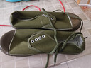 強人3515解放鞋戶(hù)外徒步休閑訓練鞋透氣耐磨工地搬磚膠鞋 X01 綠色 43 曬單實(shí)拍圖