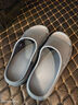 京東京造【3.5cm踩屎感】eva厚底拖鞋男士防臭休閑涼拖鞋 碳灰 42-43 曬單實(shí)拍圖