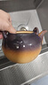 容山堂粗陶茶壺煮茶器茶具套裝泡茶壺燒水壺電陶爐圍爐煮茶碳爐酒精爐 粗陶提梁壺-祥云鈕 780ml 曬單實(shí)拍圖