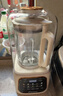 西屋（Westinghouse）無(wú)刷破壁機家用豆漿機1.5L加熱全自動(dòng)榨汁機變頻降噪柔音觸控彩屏輔食機 WPB15J21-W 曬單實(shí)拍圖