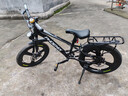 鳳凰（Phoenix）兒童自行車(chē)山地車(chē)男女生中大童腳踏車(chē)6-15歲童車(chē)一體輪20寸武士黑 曬單實(shí)拍圖