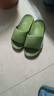 2026新款高級感涼拖鞋居家浴室洗澡防滑防臭拖鞋女夏季外穿不臭腳 綠色 38-39 曬單實(shí)拍圖