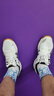 亞瑟士（asics）乒乓球鞋羽毛球鞋室內綜合逐鹿系列1053A034 1053A034-101 42 曬單實(shí)拍圖