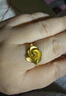周生生新年永系列 足金幸?；ㄕZ(yǔ)開(kāi)口戒結婚玫瑰花戒指72931R 計價(jià)4.05克 曬單實(shí)拍圖