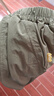 嘟嘟家寶寶褲子春裝兒童休閑褲洋氣男童工裝褲女童童裝衣服 軍綠色 120 曬單實(shí)拍圖
