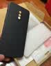 藝派 適用一加7手機(jī)殼pro液態(tài)硅膠軟oneplus7T保護(hù)套全包鏡頭防摔直邊殼1+7t超薄男女款潮 一加7pro【炫酷黑】+品牌水凝膜 曬單實(shí)拍圖
