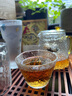 karphome日本進(jìn)口津輕初雪杯品茗杯鳴門杯清酒杯威士忌酒杯錘紋玻璃水杯 初雪小杯 180ML(單只裝) 曬單實(shí)拍圖