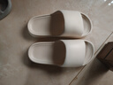 秋沐熙居家拖鞋男士防滑耐磨EVA情侶浴室靜音女士涼拖 卡其色   40-41 曬單實(shí)拍圖