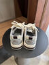 回力（Warrior）官方男鞋冬季皮面板鞋男休閑運動(dòng)鞋男厚底百搭白鞋子男款米灰42 曬單實(shí)拍圖