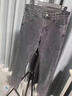 貓人牛仔褲男士秋冬季休閑褲加厚直筒戶(hù)外百搭長(cháng)褲 煙灰常規 31 曬單實(shí)拍圖