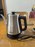 金灶（KAMJOVE）家用電熱水壺自動(dòng)斷電燒水壺泡茶壺304不銹鋼大容量開(kāi)水壺拉弧長(cháng)嘴茶藝壺電水壺 1.5L T-94不銹鋼色 曬單實(shí)拍圖