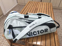 威克多（VICTOR）勝利羽毛球包手提包訓練比賽矩形包多功能大容量雙肩包單肩運動(dòng)包 【俱樂(lè )部系列】BR6219/R鸚鵡綠 曬單實(shí)拍圖
