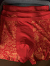 欣千帆男士高腰內褲加肥加大碼寬松肥佬短褲特大碼340斤純棉深檔四角褲 【紅色+紅色+紅色） 3條 5XL 體重180～210斤 曬單實(shí)拍圖