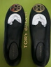 Tory Burch 湯麗柏琦  REVA 旅行芭蕾舞鞋單鞋女鞋TB 177201 黑色 013 37.5 7 曬單實(shí)拍圖