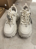 百思圖26春商場(chǎng)新款加絨厚底白色老爹鞋增高女運動(dòng)休閑鞋B0218AM6 米色單里 35 曬單實(shí)拍圖