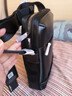 新秀麗（Samsonite）斜挎包精品男士單肩包超纖挎包時(shí)尚男包休閑實(shí)用TN5*09004黑色 曬單實(shí)拍圖