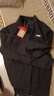 李寧外套開(kāi)衫衛衣運動(dòng)服休閑男裝上衣大碼寬松春秋季針織時(shí)尚百搭潮流 黑色 口袋帶拉鏈 XL （建議145-160斤） 曬單實(shí)拍圖