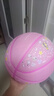 361°籃球兒童中小學(xué)訓練室內外耐磨5號橡膠幼兒兒童玩具籃球 兒童推薦【5號】太空粉 曬單實(shí)拍圖