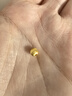 賽菲爾黃金轉運珠足金999.9手串散裸珠拉絲珠 直徑約5mm 約0.3克 曬單實(shí)拍圖