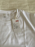 京東京造50支液氨抗皺男士t恤男短袖男款純棉打底衫內搭春季衣服白色XL 曬單實(shí)拍圖