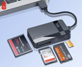 川宇USB3.0【四卡同讀】高速多功能合一讀卡器支持SD/TF/CF/MS單反相機行車(chē)記錄儀存儲卡  曬單實(shí)拍圖