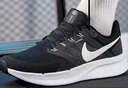 耐克NIKE跑步鞋男緩震透氣RUN SWIFT 3運動(dòng)鞋DR2695-002黑白42 曬單實(shí)拍圖