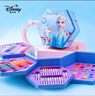 迪士尼（Disney）繪畫(huà)文具水彩筆蠟筆彩鉛畫(huà)畫(huà)禮盒禮品艾莎愛(ài)莎公主女孩生日禮物畫(huà)筆開(kāi)學(xué)禮物 冰雪奇緣 曬單實(shí)拍圖
