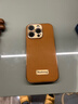 布諾林蘋(píng)果16Pro手機殼真皮iPhone15promax保護套5G限量版女款商務(wù)蘋(píng)果14por外殼全包男ip13防摔 【金棕色】頭層真皮鏡頭保護 iPhone 16 pro 曬單實(shí)拍圖
