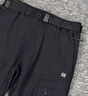 KOLON SPORT/可隆戶(hù)外軟殼褲 男子工裝多口袋徒步軟殼長(cháng)褲 LHLP5ANK47-BK 黑色 2XL 185/90B 曬單實(shí)拍圖