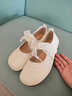 卓詩(shī)尼瑪麗珍女鞋2026春季新款法式甜美風(fēng)軟底蕾絲蝴蝶結百搭淺口單鞋女 米白色 37 曬單實(shí)拍圖