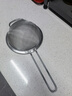 炊大皇 全身304不銹鋼網(wǎng)漏勺26目過(guò)濾網(wǎng)勺細網(wǎng)勺面粉篩撈漏勺中號 曬單實(shí)拍圖