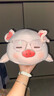 名創(chuàng  )優(yōu)品（MINISO）小豬B-BO彈力超柔趴姿毛絨公仔玩具玩偶抱靠枕娃娃送禮生日禮物女 曬單實(shí)拍圖
