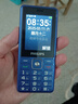 飛利浦（PHILIPS）E568A 寶石藍 移動(dòng)聯(lián)通電信4G全網(wǎng)通 老年人手機智能 超長(cháng)待機兒童功能學(xué)生手機 大字大聲直板按鍵 曬單實(shí)拍圖