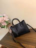 viney手提包包女包牛皮斜挎包輕奢媽媽包中年生日禮物送女友老婆 【黑色】高檔實(shí)用品牌托特包 時(shí)尚輕奢百搭大容量通勤單肩包 曬單實(shí)拍圖