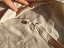 她享長(cháng)袖襯衫女東方簡(jiǎn)奢風(fēng)襯衣小衫刺繡立領(lǐng)春秋裝國風(fēng)上衣T143C2015 曬單實(shí)拍圖