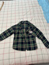 迪士尼童裝寬松兒童外套歐美風(fēng)女童格子襯衫2025春秋新款酷痞帥男孩上衣 曬單實(shí)拍圖